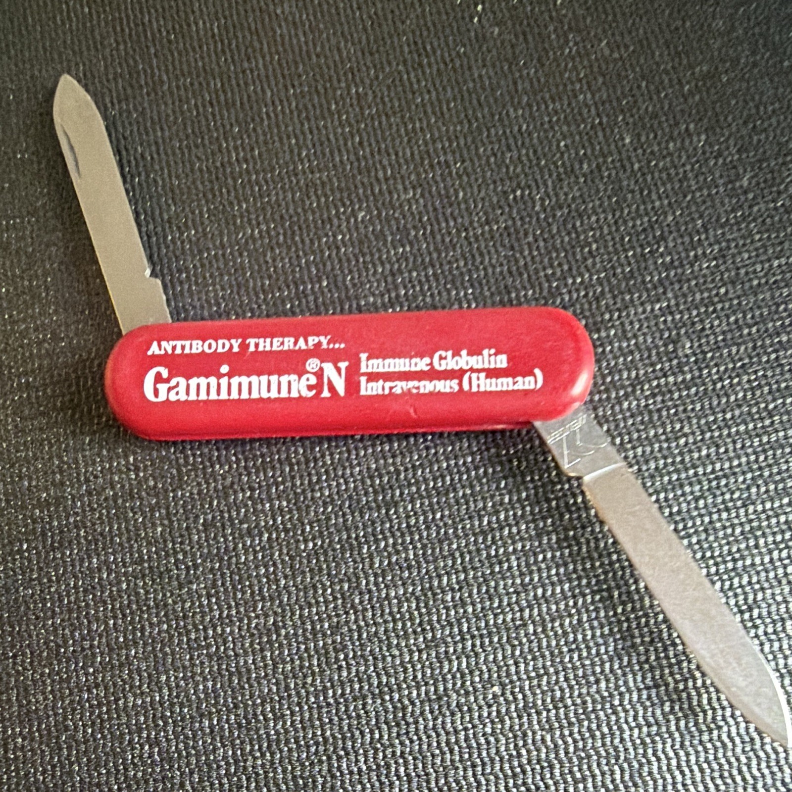 Wenger Delemont Swiss Pocket Knife Multi-Tool Red Stainless w/ Knife Nail File