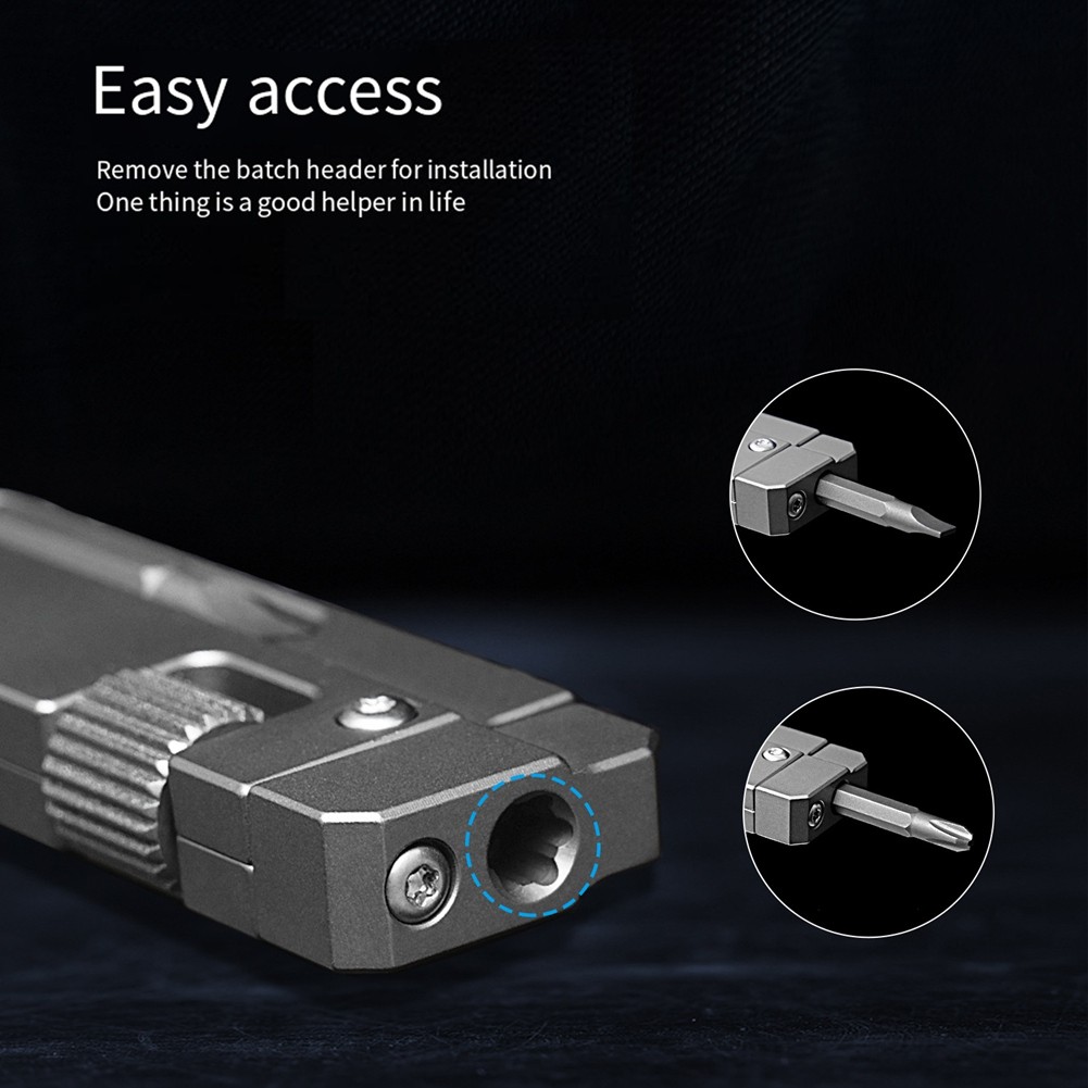 Titanium Alloy Adjustable Spanner Wrench, Multitool Portable Repair Tool6762