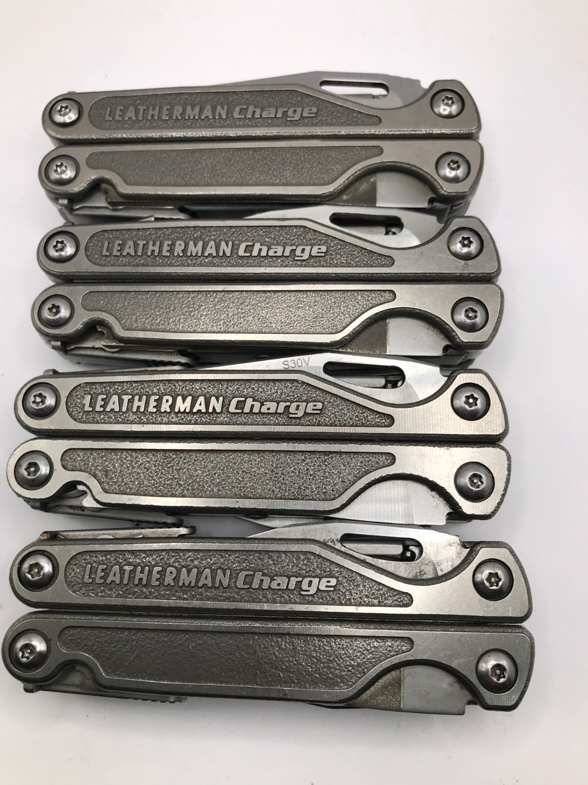 Leatherman Charge TTI Gen1 Titanium S30V NO ® trademark logo rare USED