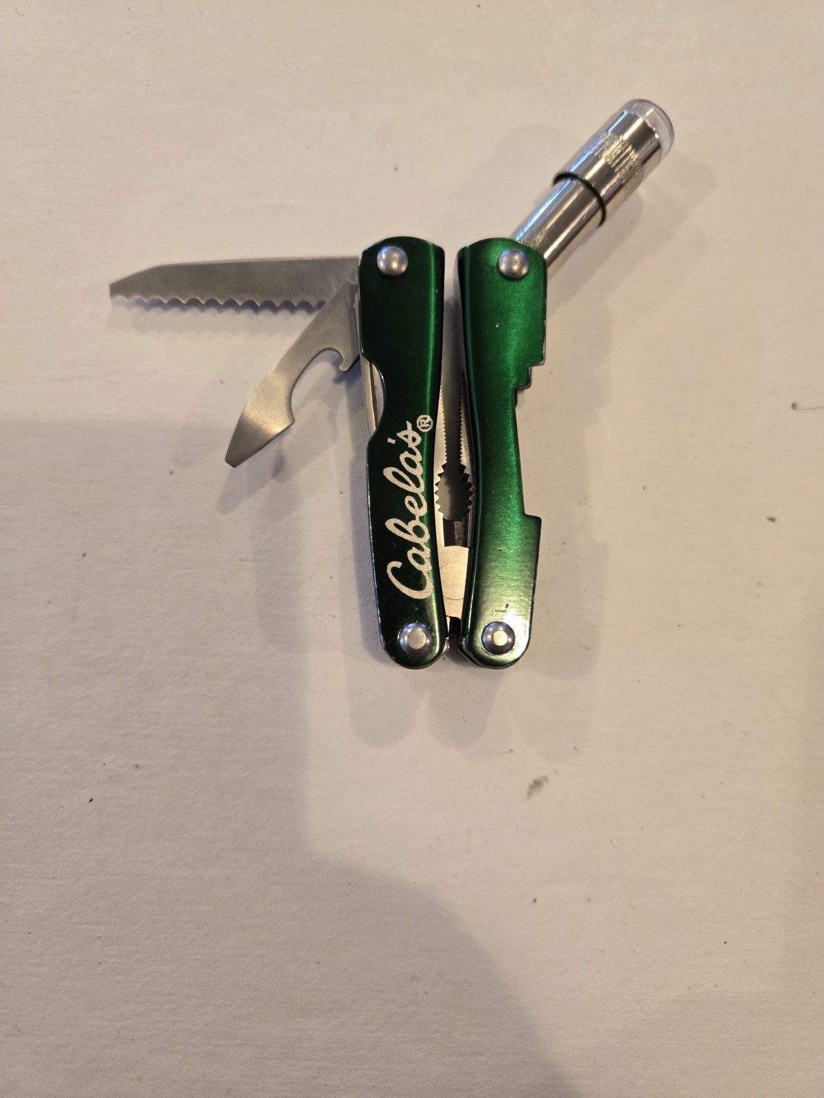 Cabela’s Mini Multi Tool Keychain With Led Light