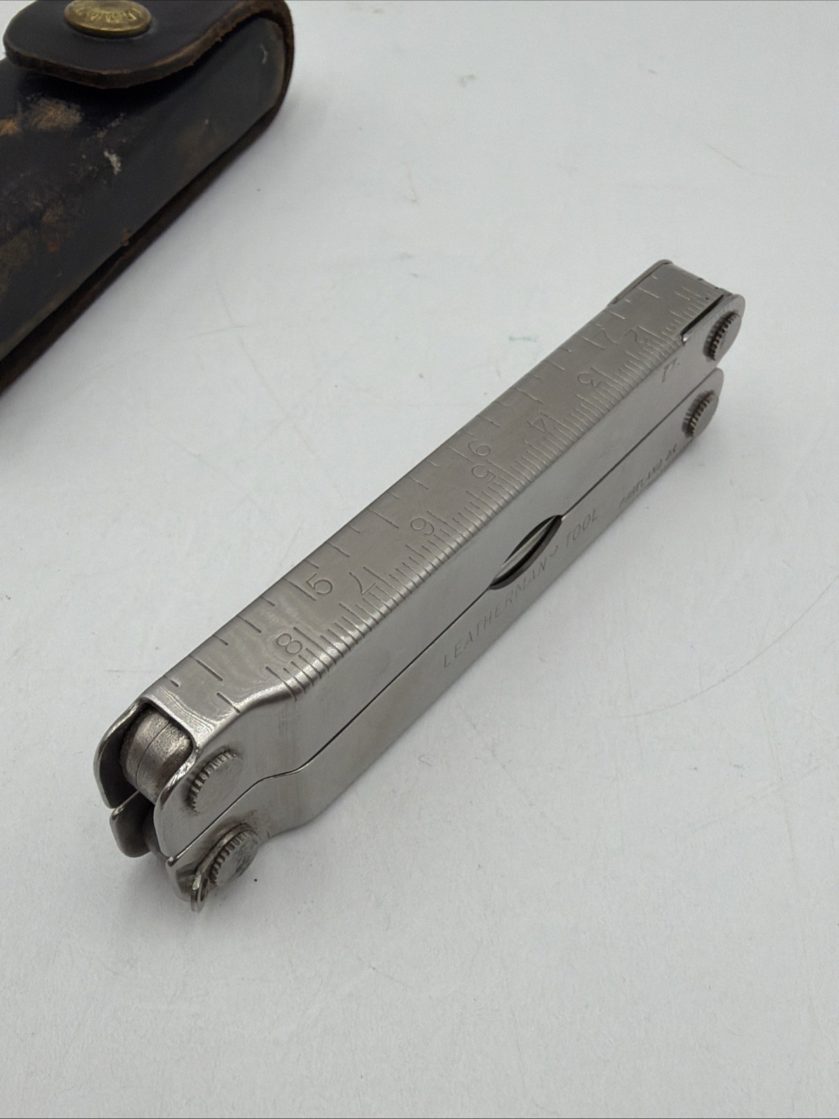 Vintage Original Leatherman Multi Tool Portland OR Leather Sheath USA