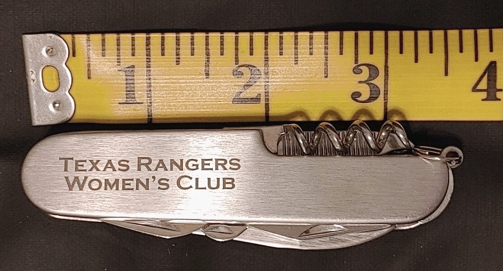8 Function Stainless Steel Multitool Pocket Knife TX Rangers Women’s Club