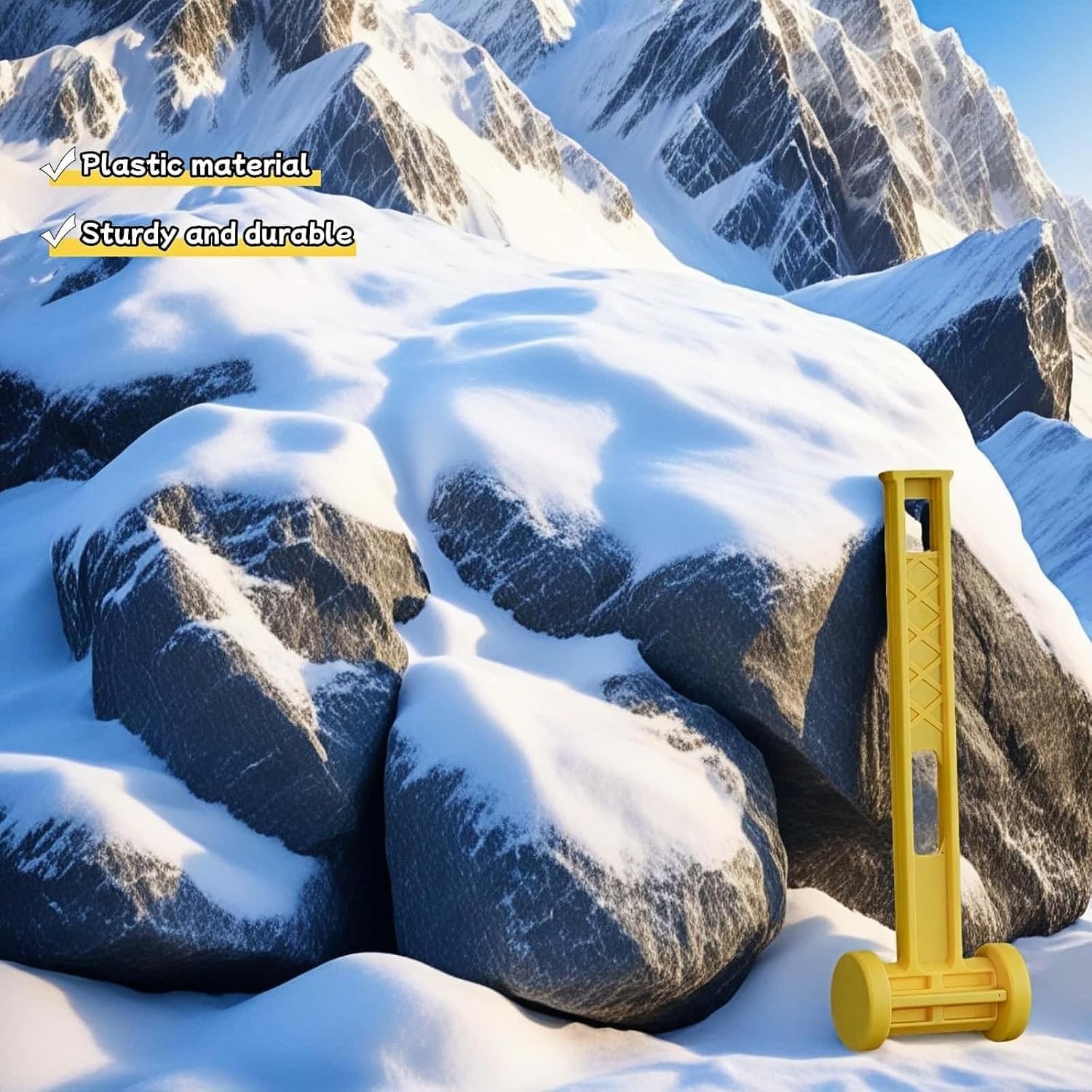 Ultralight PE Camping Hammer with Stake Puller Hole, Multifunctional Portable…