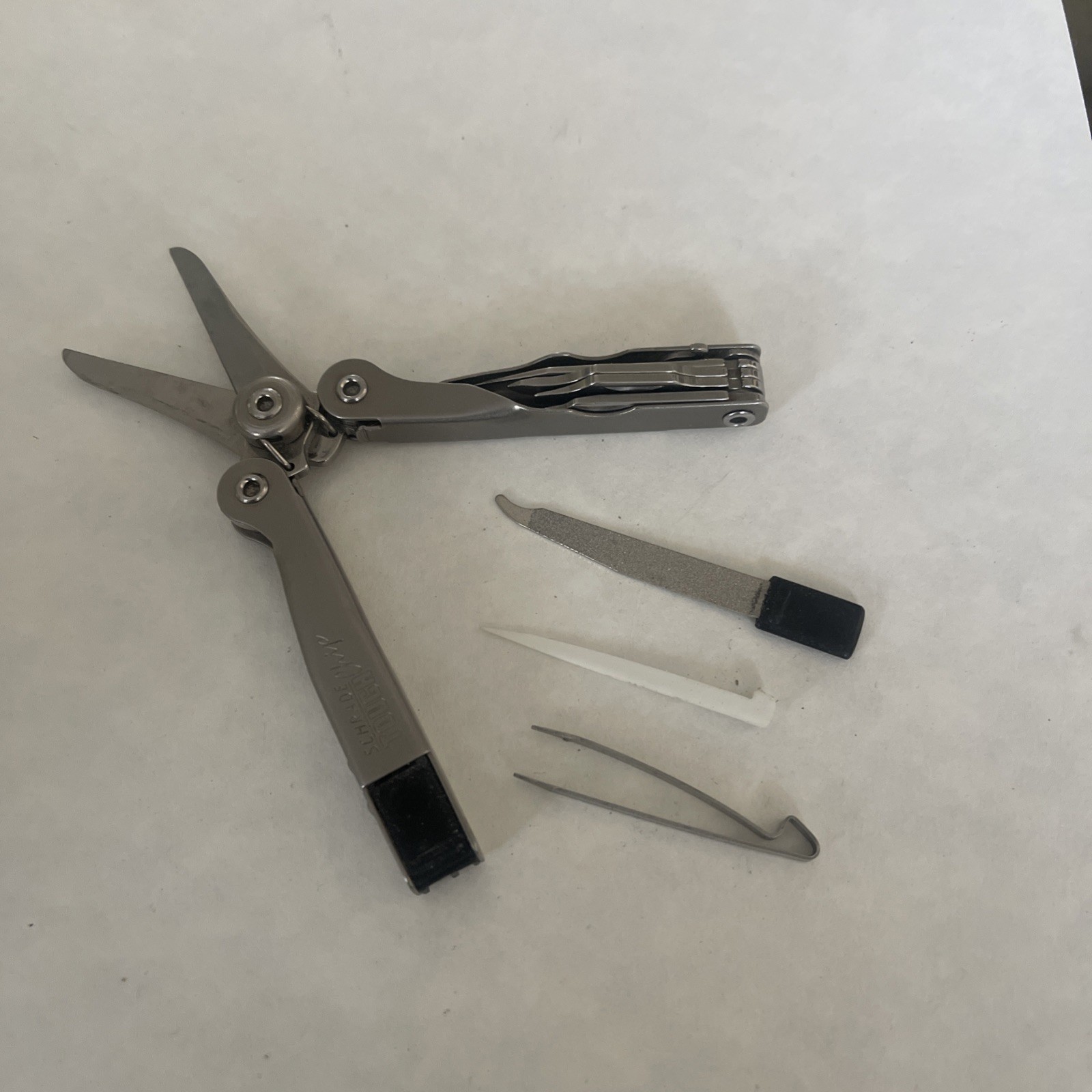 Vintage Schrade USA Tough Chip Compact Multi-Tool Scissors 45509