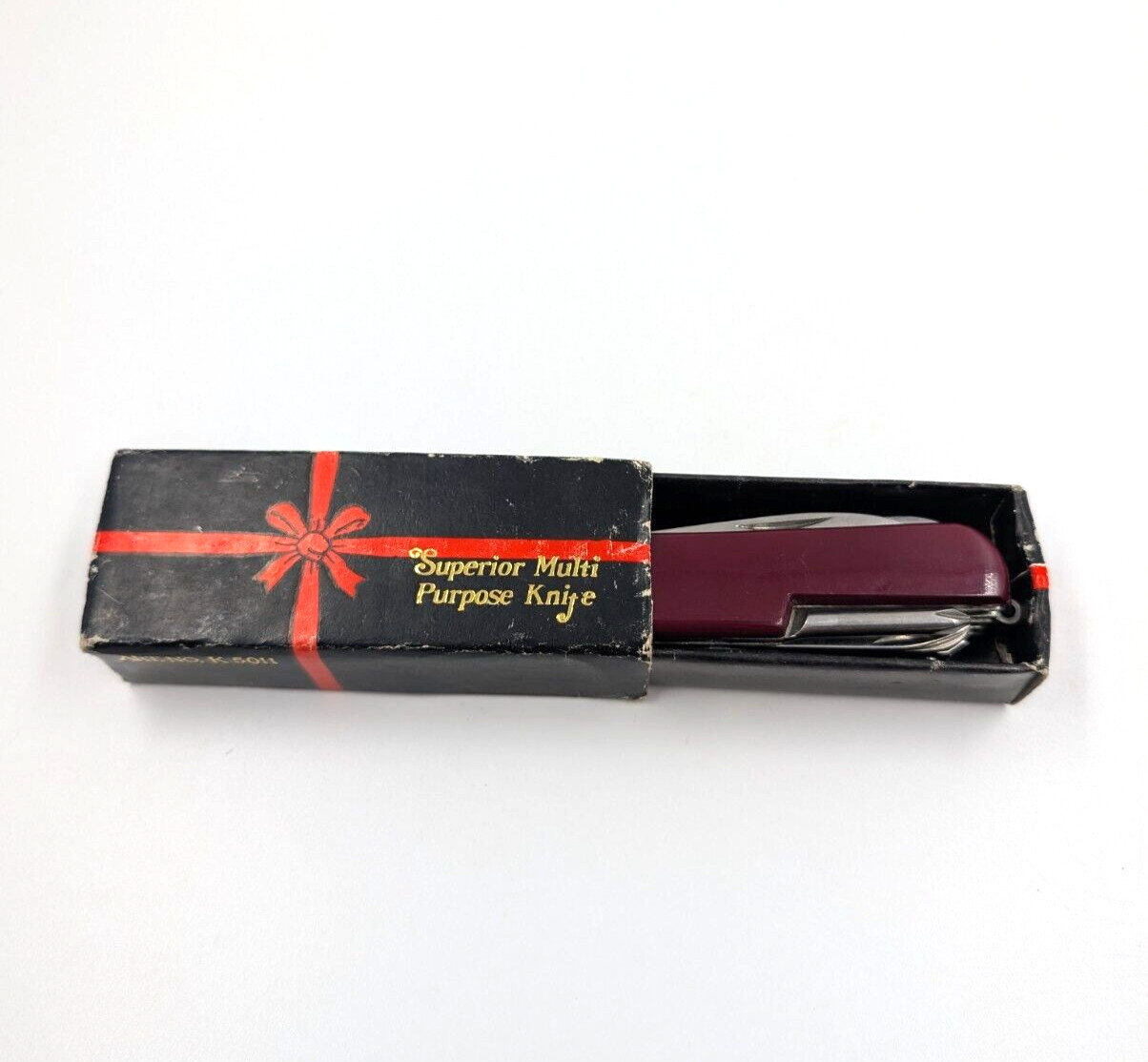 Superior Multi-Tool Pocket Knife Multi-Purpose with 12 Functions in Box