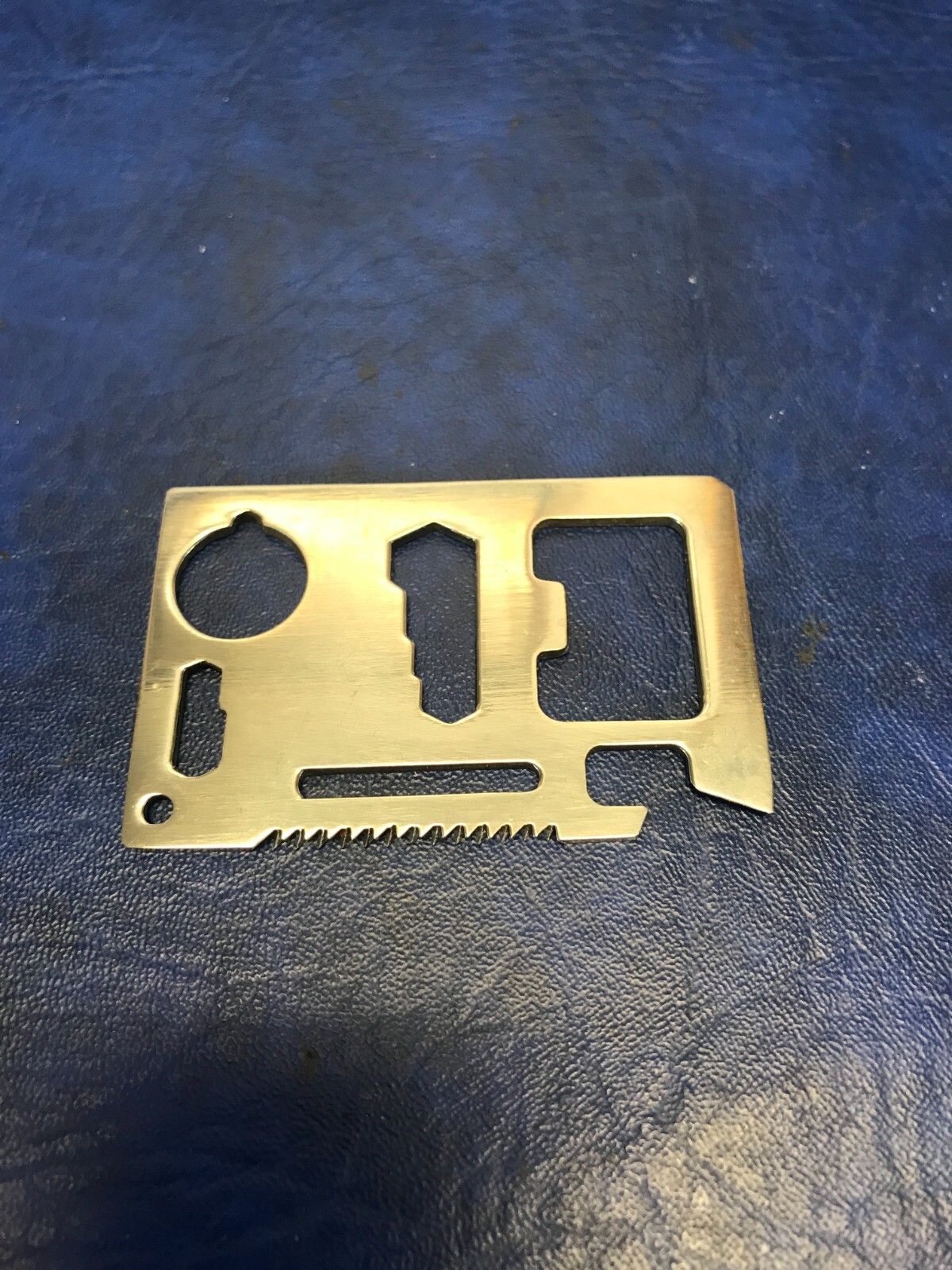 Credit Card Size Pocket Survival Knife with Case