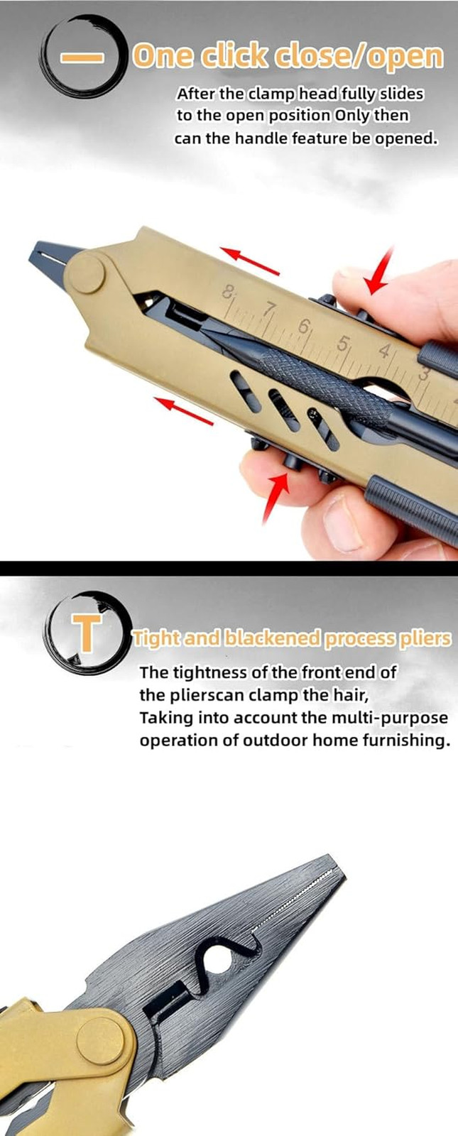 13 in 1 Portable Multifunction Tool Pliers Screwdrivers Ire Stripper Folding Pli