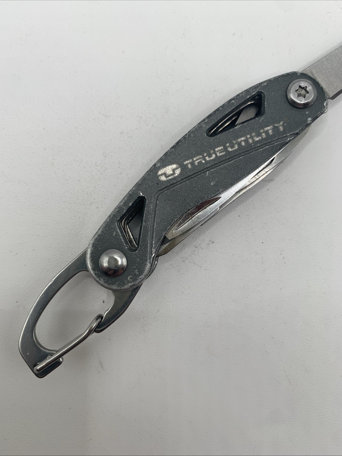 True Utility Pocket Knife, Multi-Tool w/ clip (Green)