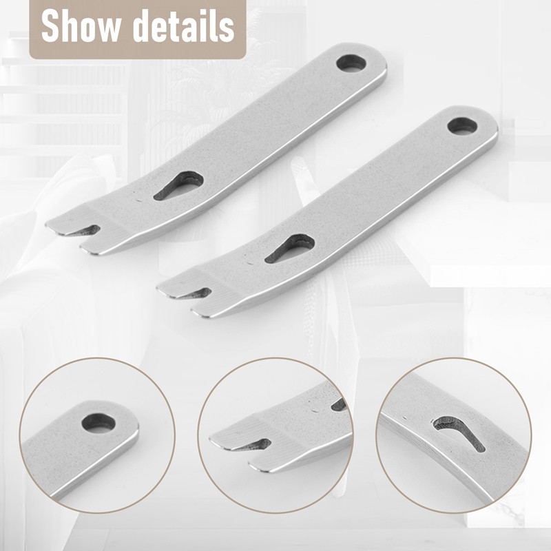 8 Pcs – Mini Pry Bar, Pocket Stainless Steel Pocket Crank Crowbar Small Prybar
