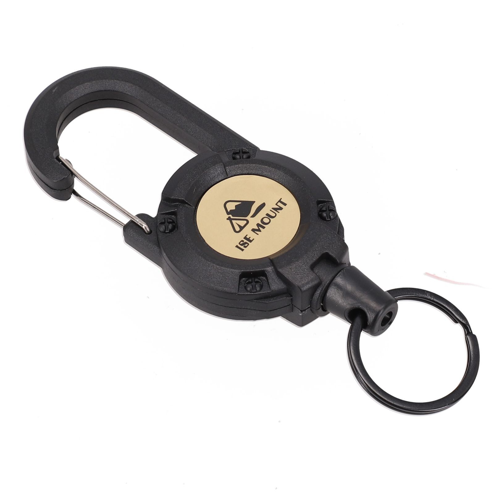 Versatile Keychain with Metal Key Ring Holds Your Keys and Essentials Securely