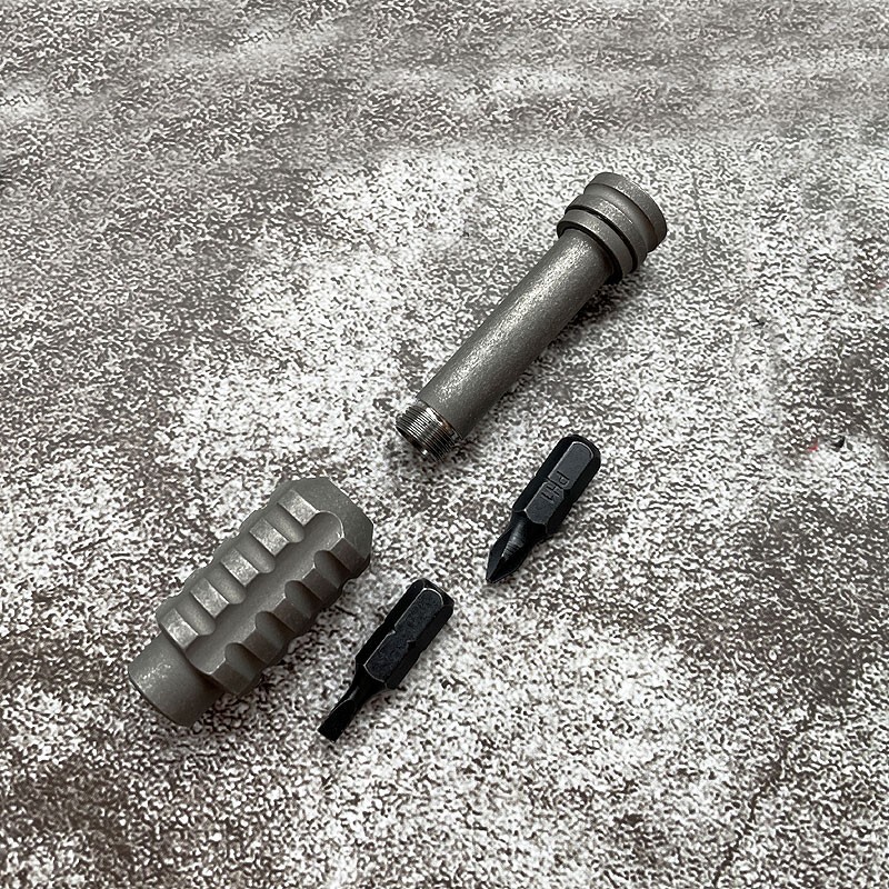 New Titanium Alloy Screwdriver Portable Gadget Cross Bit Riding EDC Multi-Tools