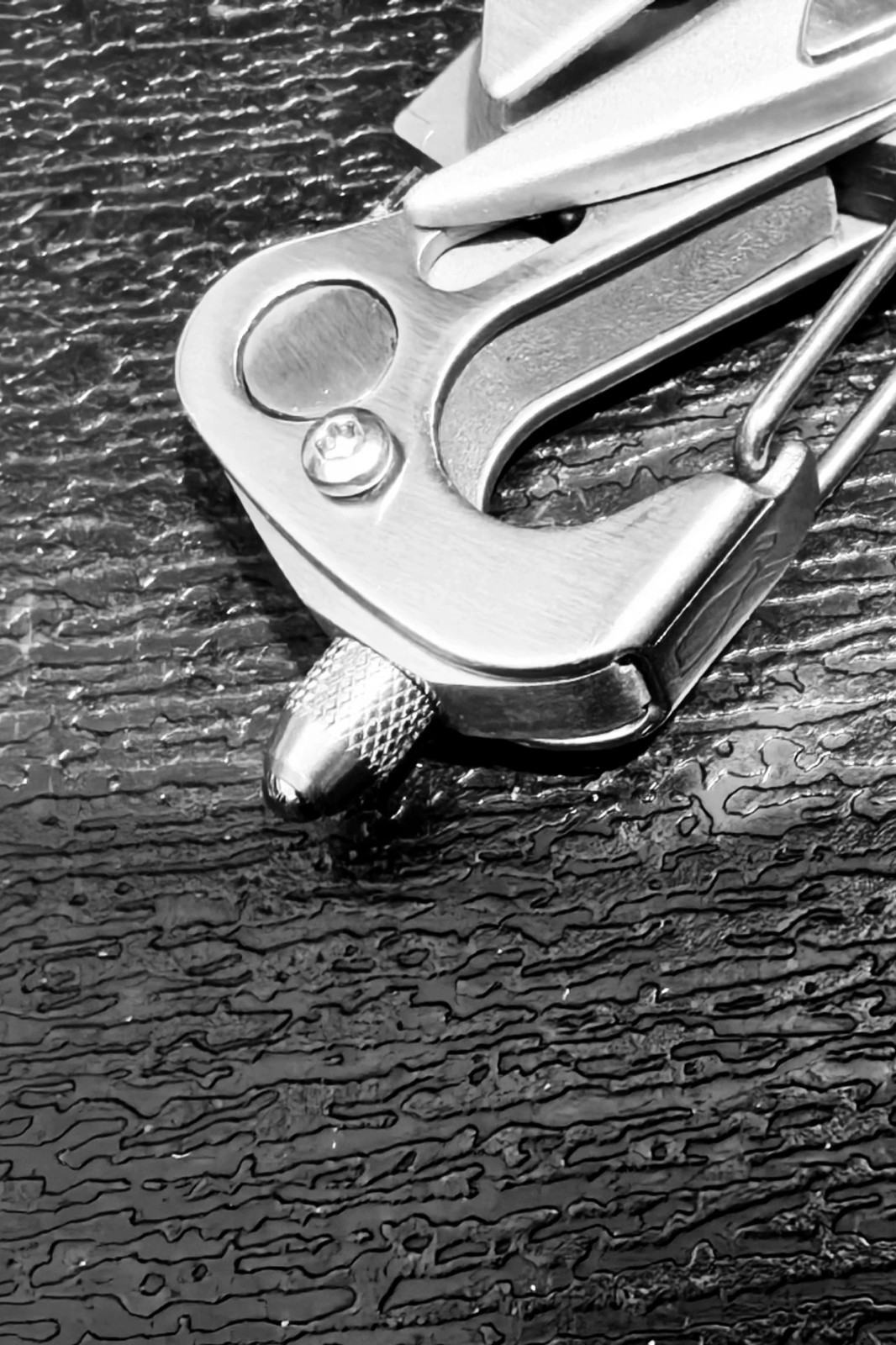 For Leatherman Skeletool – Emergency Glass Breaker + Hammer Tailcap w/ M2.5 Port