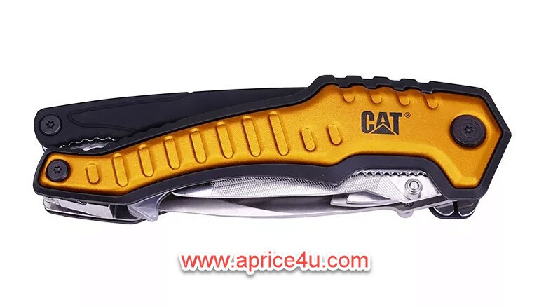 CAT XL 9-in-1 Multi-Tool Set, Stainless Steel Tools with Belt Loop Storage Pouch