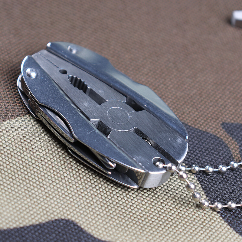 Portable Multi-Function Tool Key-Chain Plier Screwdriver Knife Nail File $15