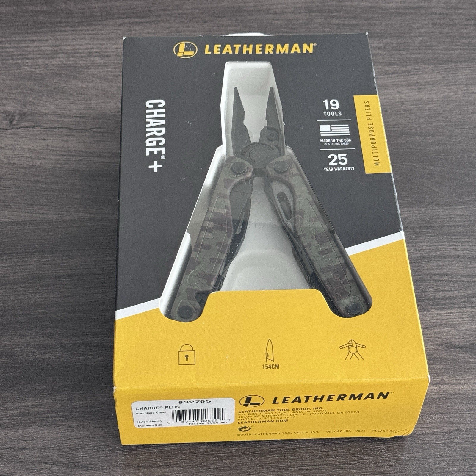 Leatherman Woodland Camo. Factory Sealed.