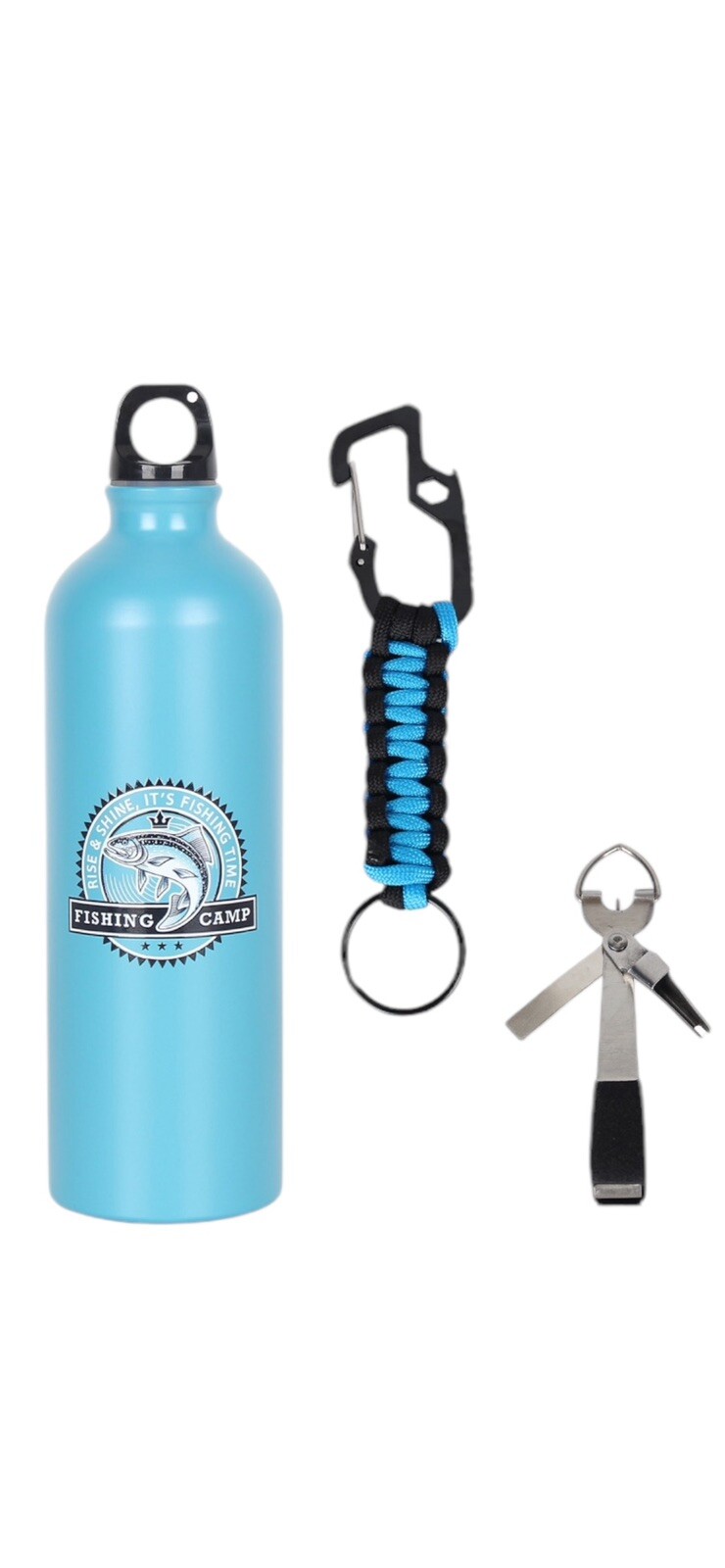 Adventure Water Bottle & Fishing Tool Set