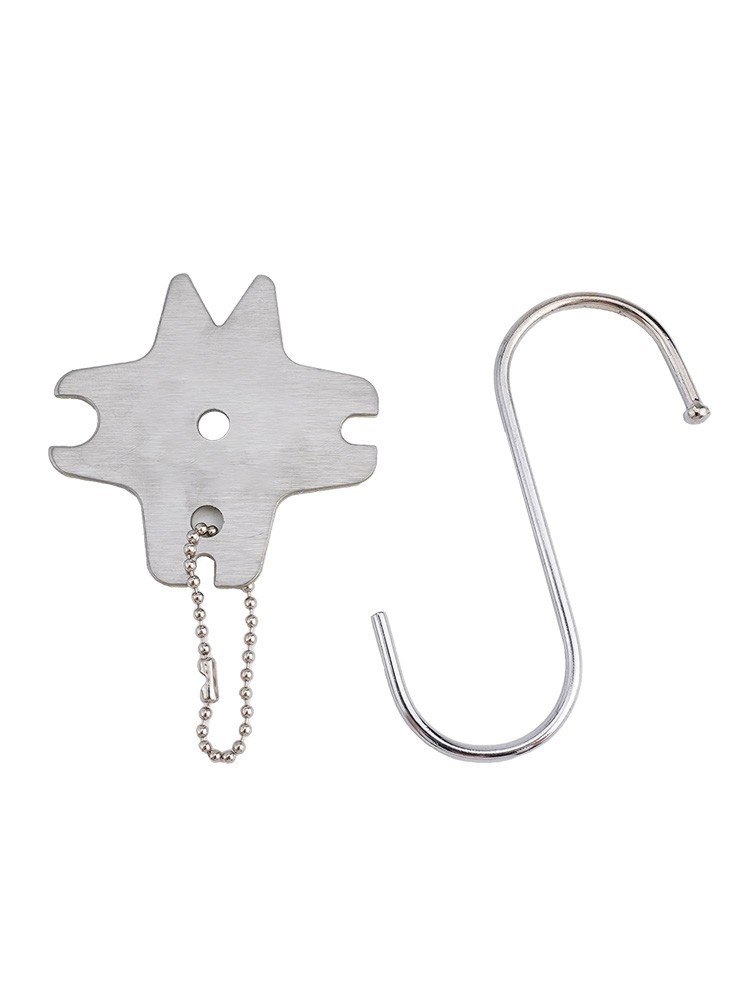 Camping Stainless Steel Grill Scraper Grill Scraper Tool Corrosion-resistant