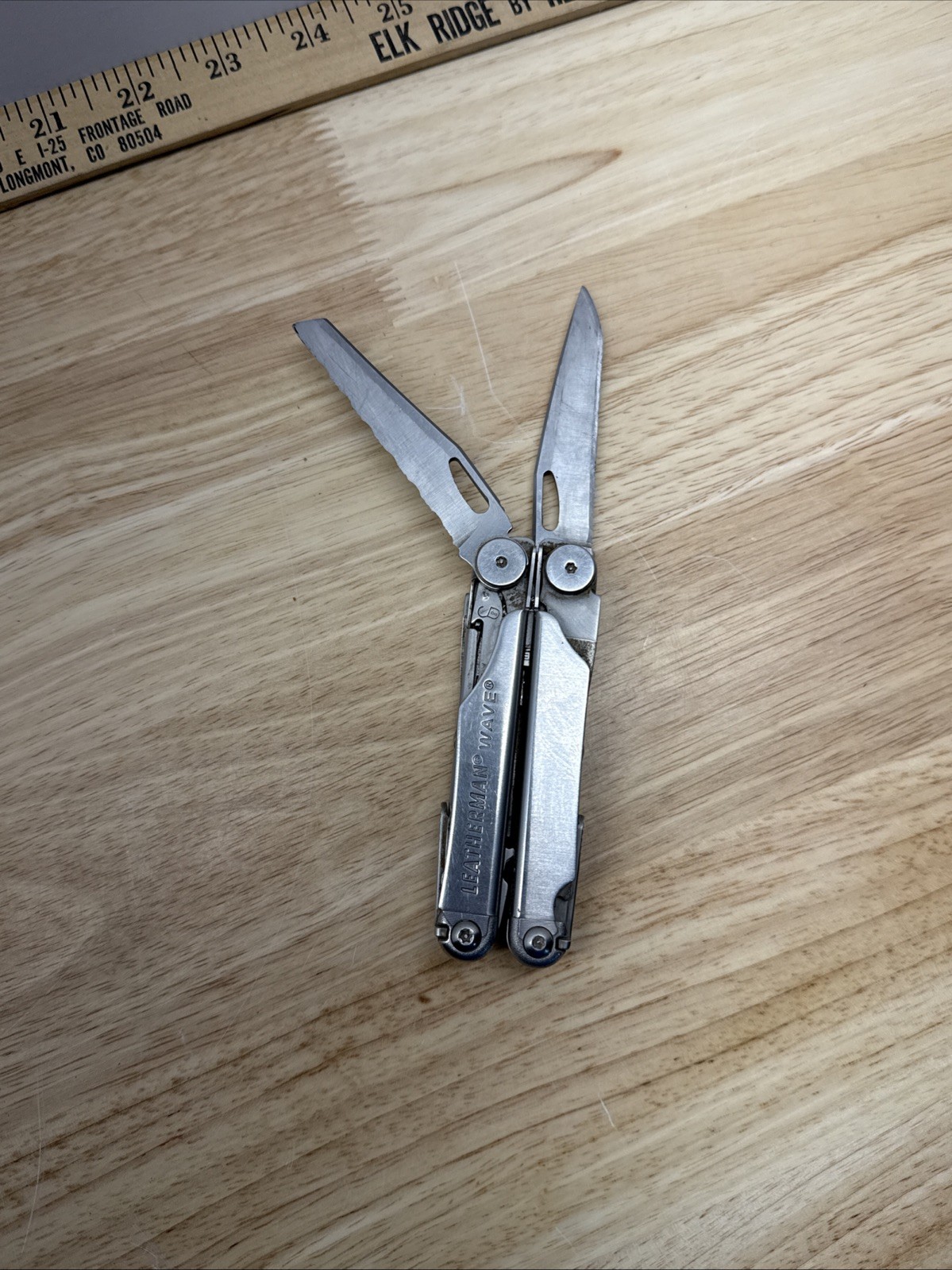Retired Leatherman Wave Original Date Code 0711 (July 2011) Multi Tool Nice