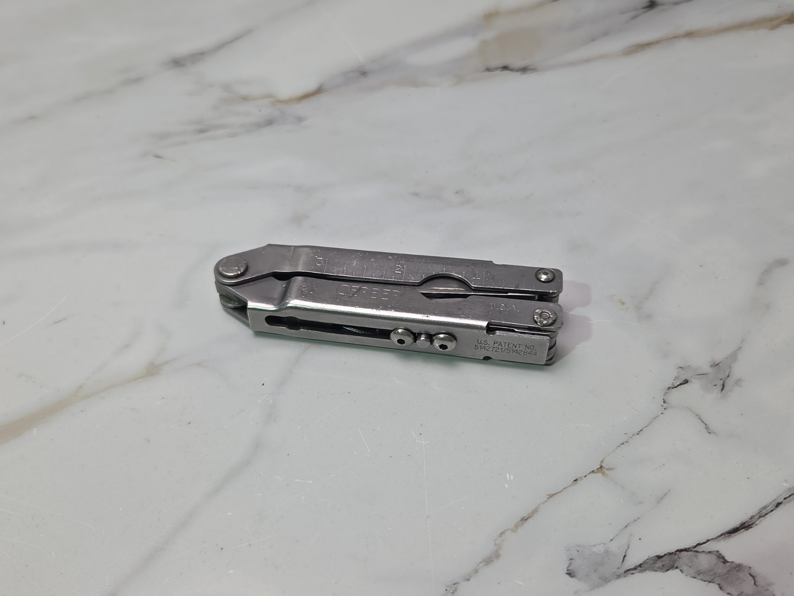 Gerber Multi Tool Stainless Steel US Patent 5142721 5212844 Simonds USA Vtg
