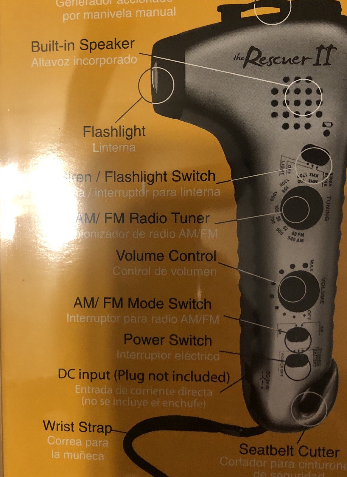 6 In 1 Emergency Tools