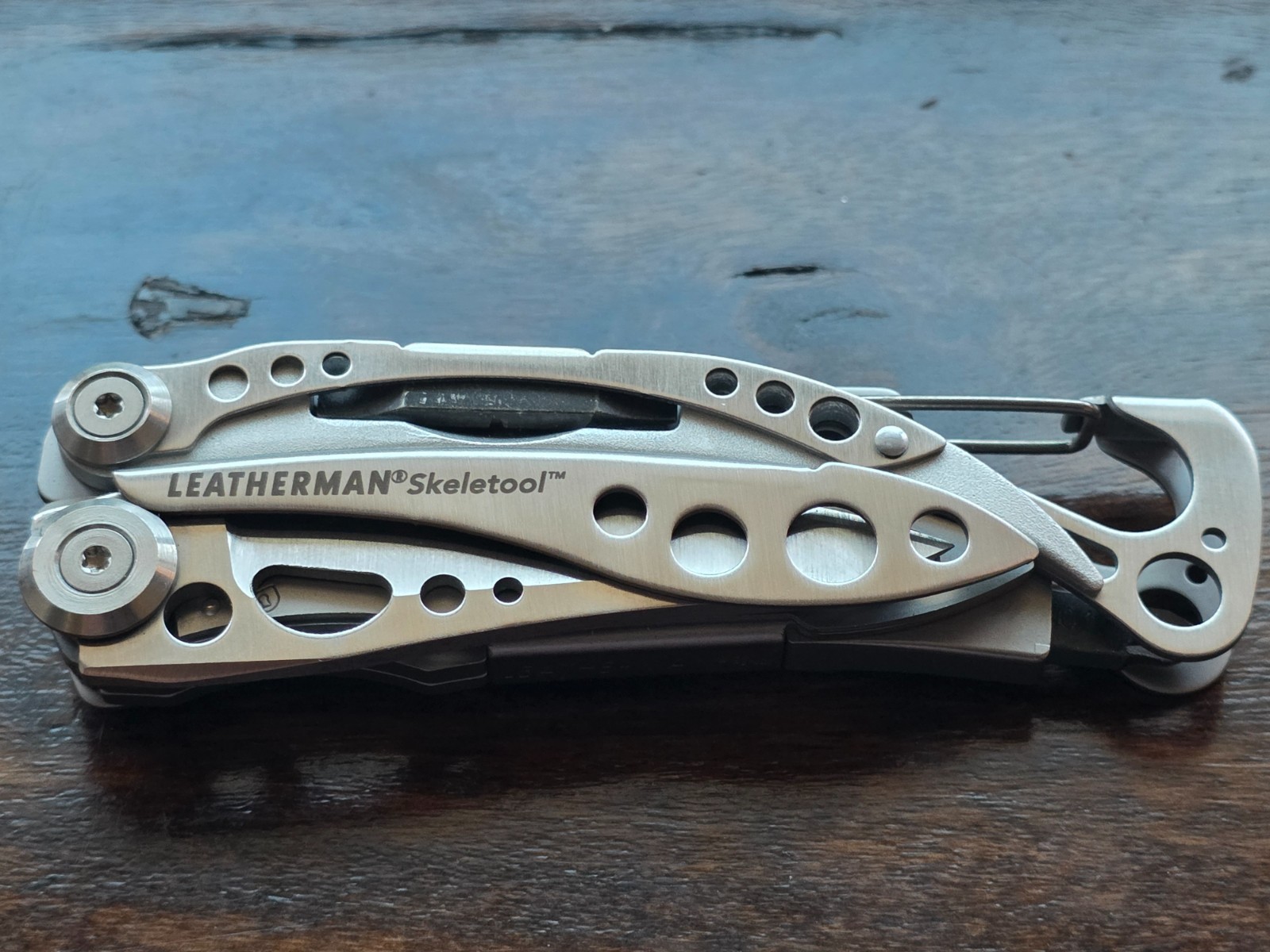 🛠️🇺🇸 Leatherman Skeletool • USA Made • Lightweight EDC • 420HC • Pocket Clip