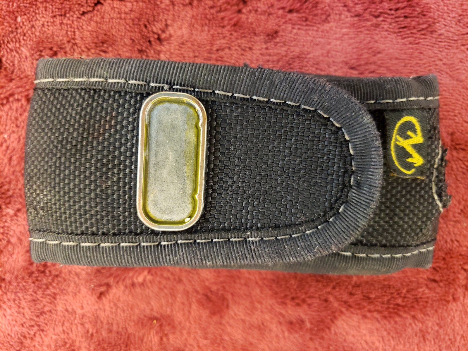 Leatherman Medium Nylon Sheath Metal plaque Wave Skeletool Wingman Side Pockets
