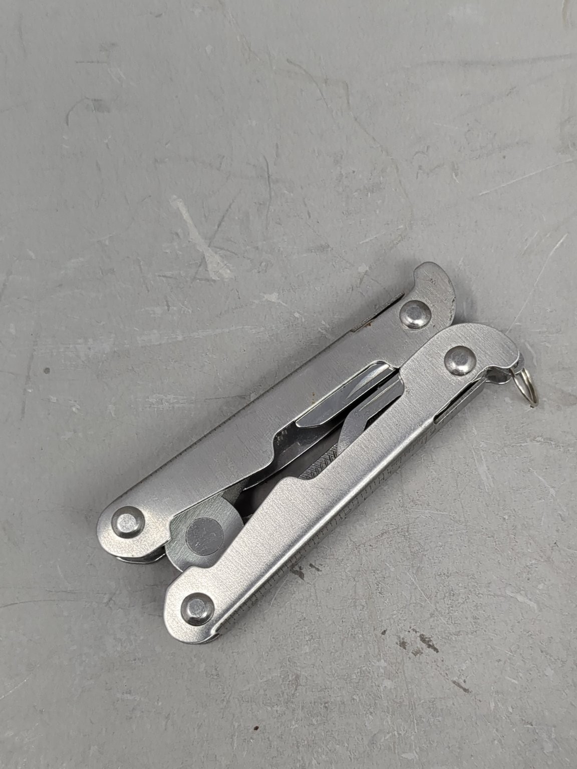 Compact Pocket Multi-Tool, EDC Keychain Tool, Stainless Steel Utility Camping