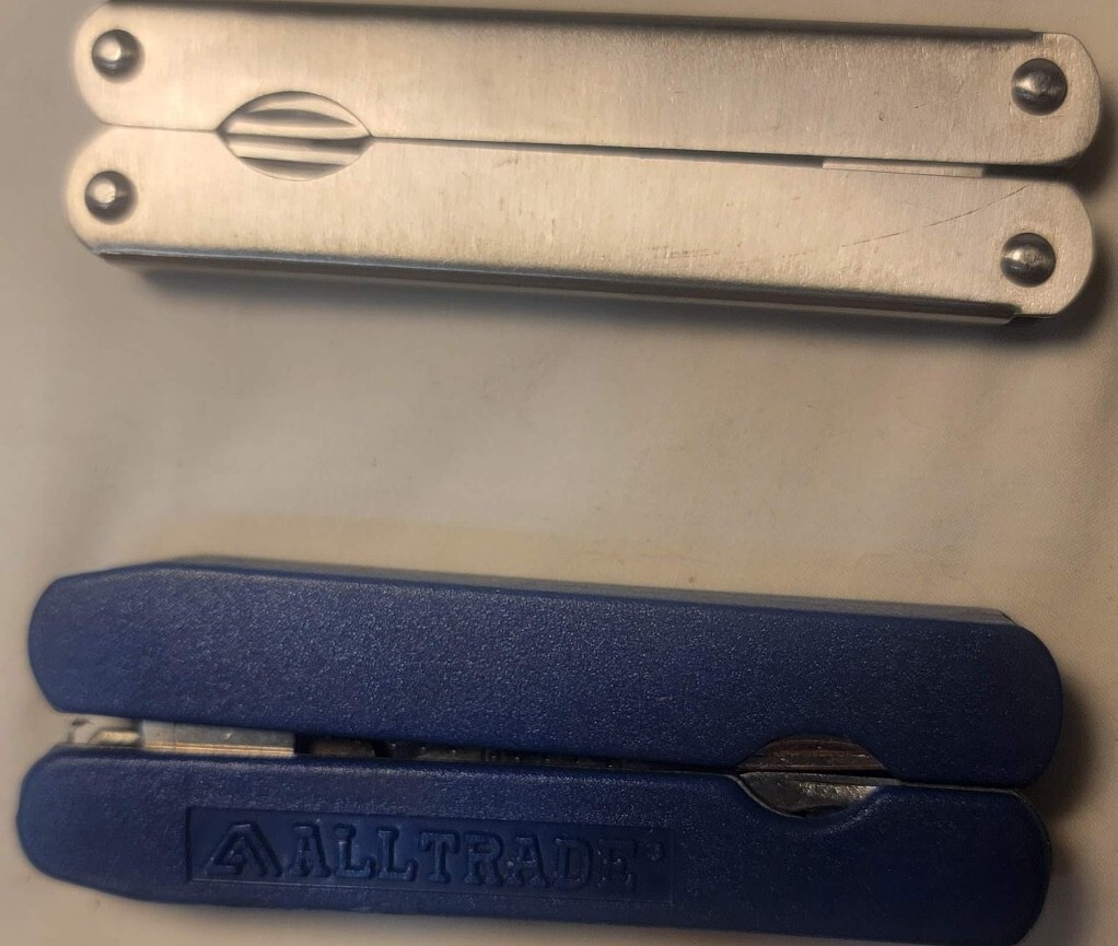 Alltrade Multi-tool Blue & Silver Lot of 2