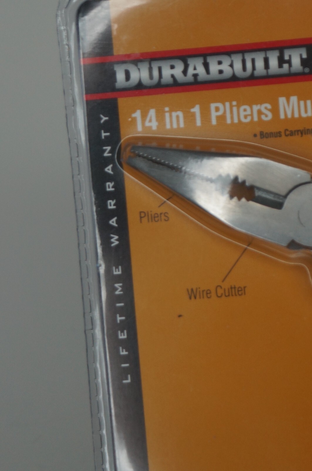 NEW SEALED Durabuilt 14 in 1 Pliers Multi Tool with Carrying Case – ID-715459-V