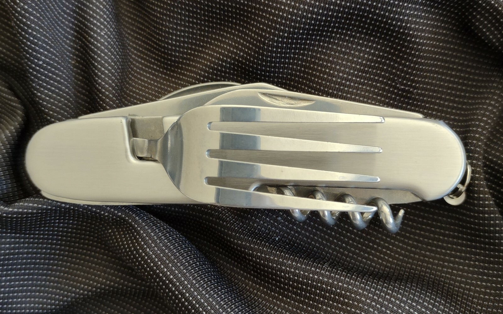 Swiss Scout Camping Multi-Tool Utensils Pocket Knife – Free Same Day Shipping!