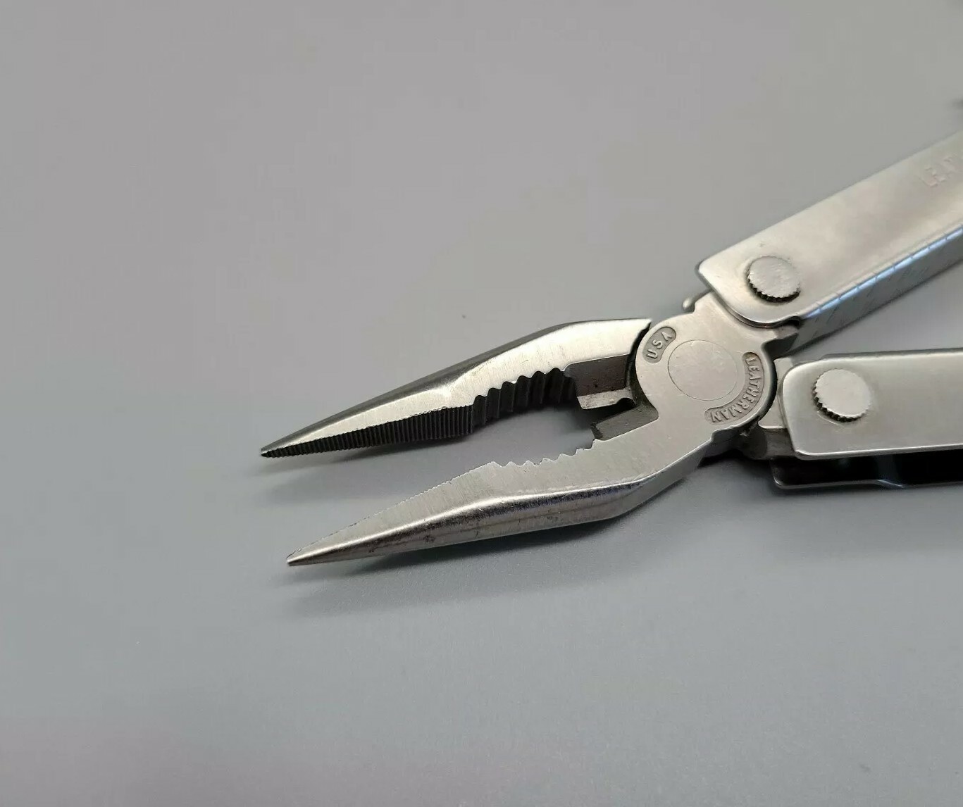 LEATHERMAN PST Multi Tool Scissors Model Dated 0398 – Silver Discontinued USA