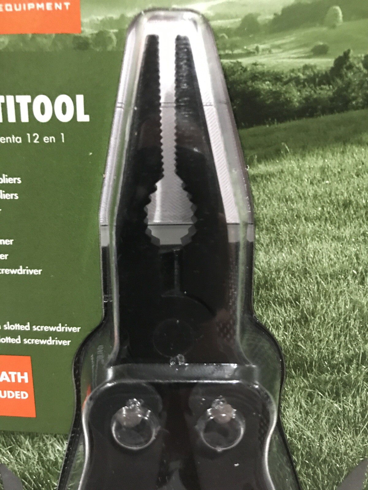 NEW SEALED! Ozark Trail 12 In 1 Multitool! With Sheath! All Black LAST ONE! Prep