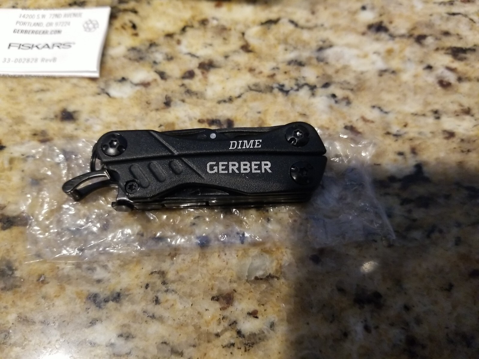 Gerber 30-000469 Dime Multi-Tool – Black *OPEN-BOX/NEW*