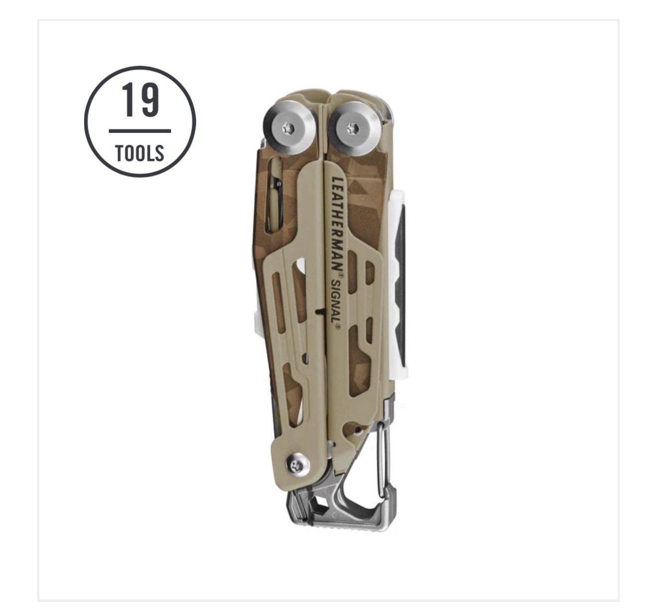 Leatherman Limited Edition Sandstorm Signal Multi-Tone Camo Cerakote