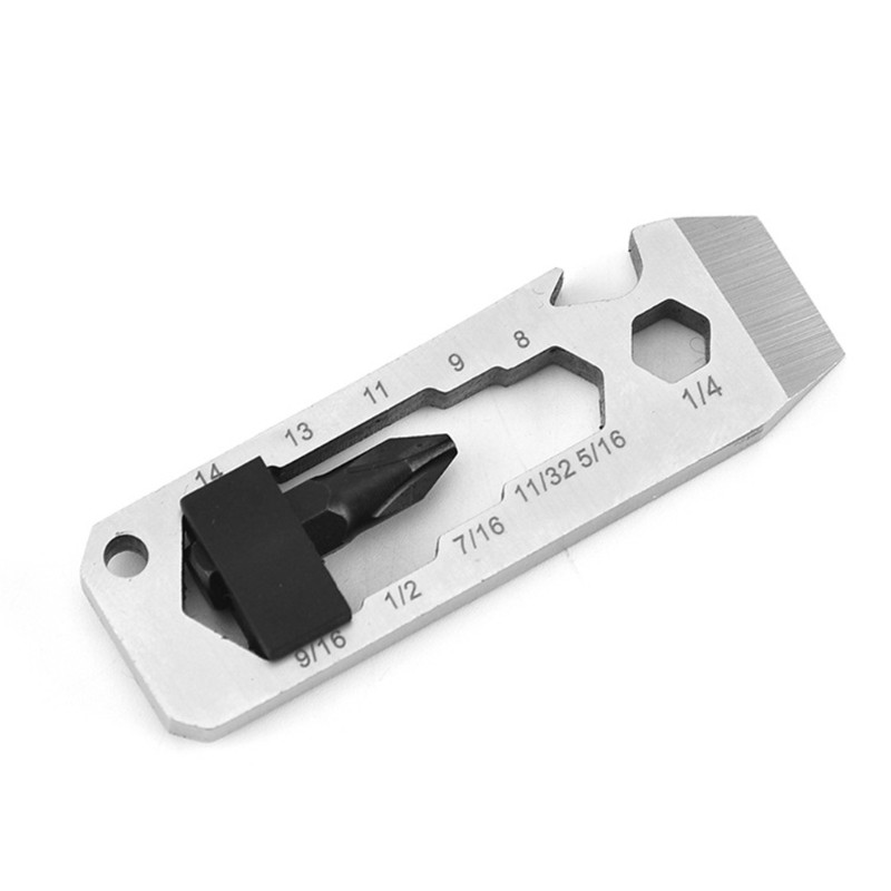 Portable Crowbars Bottles opener Ruler Nails Pullers for Prying, Lifting,
