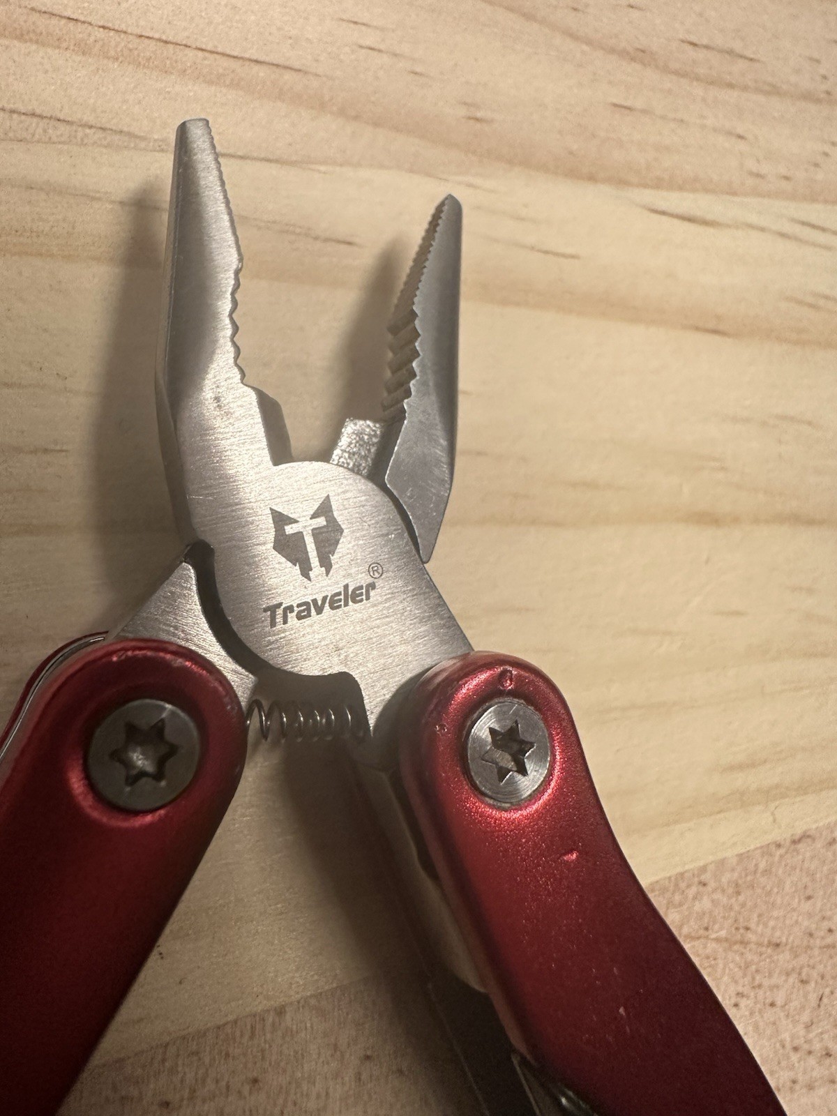 Traveler Stainless Steel 9 In 1 Multitool Plier Survival Camping 3” Closed Tool
