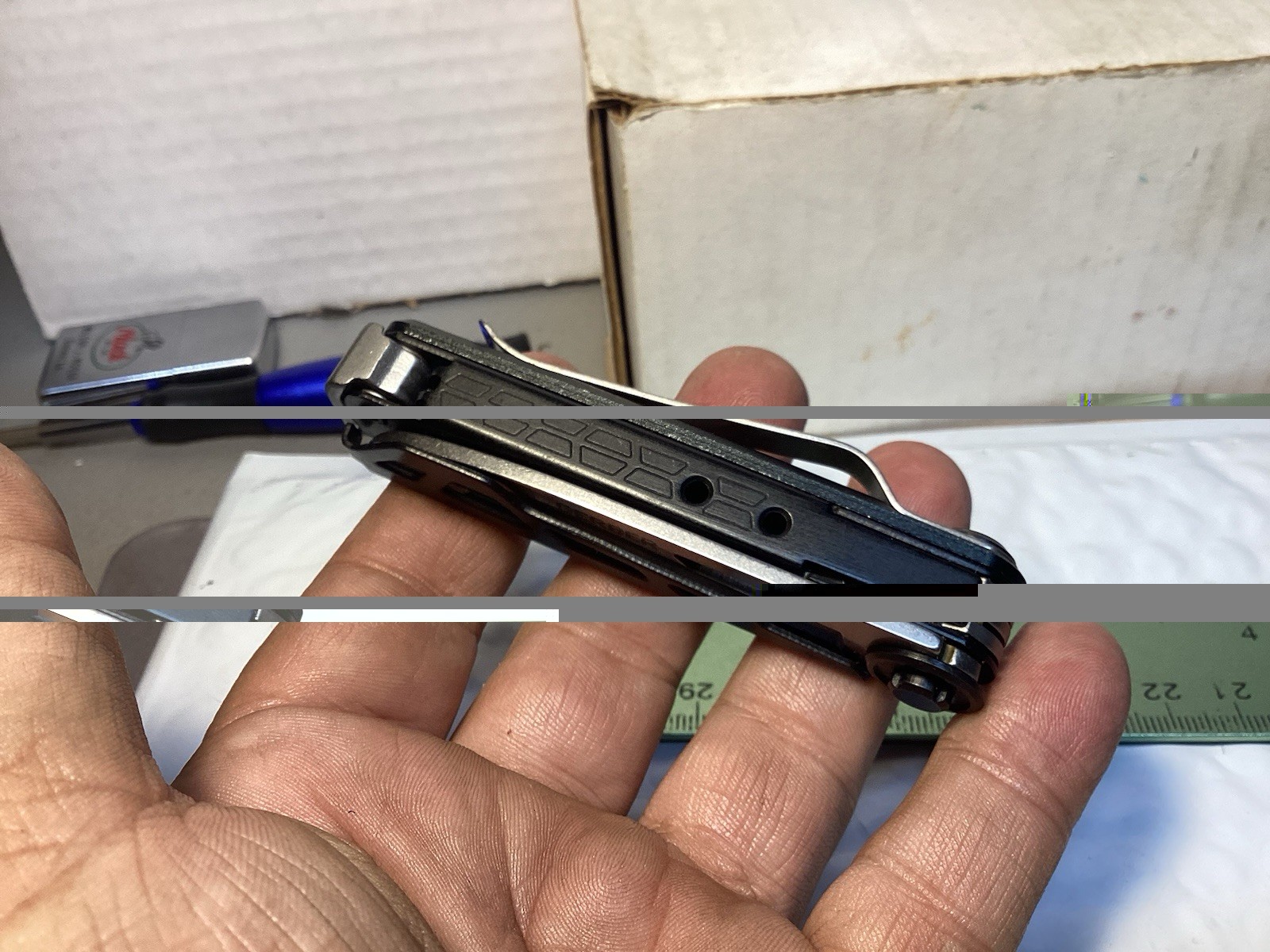 Gerber Armbar Trade Onyx Black Multi-Tool, Knife, Bit Driver, Saw.. 007-02
