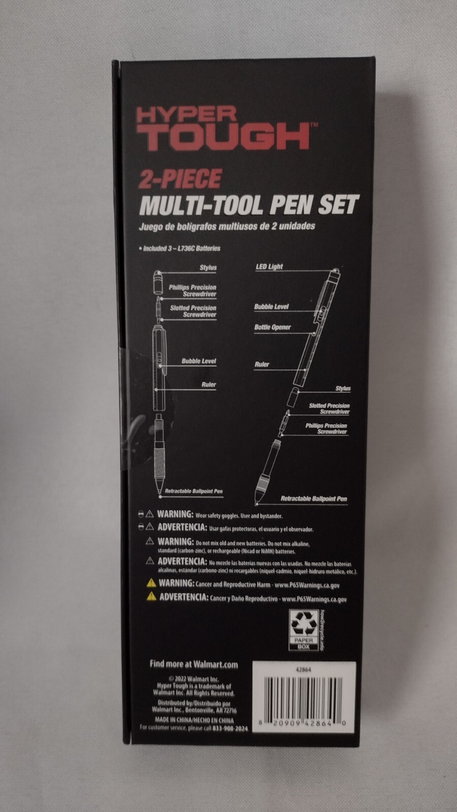 🪛🧰Hyper Tough 2-Piece Multi-Tool Pen Set New!!