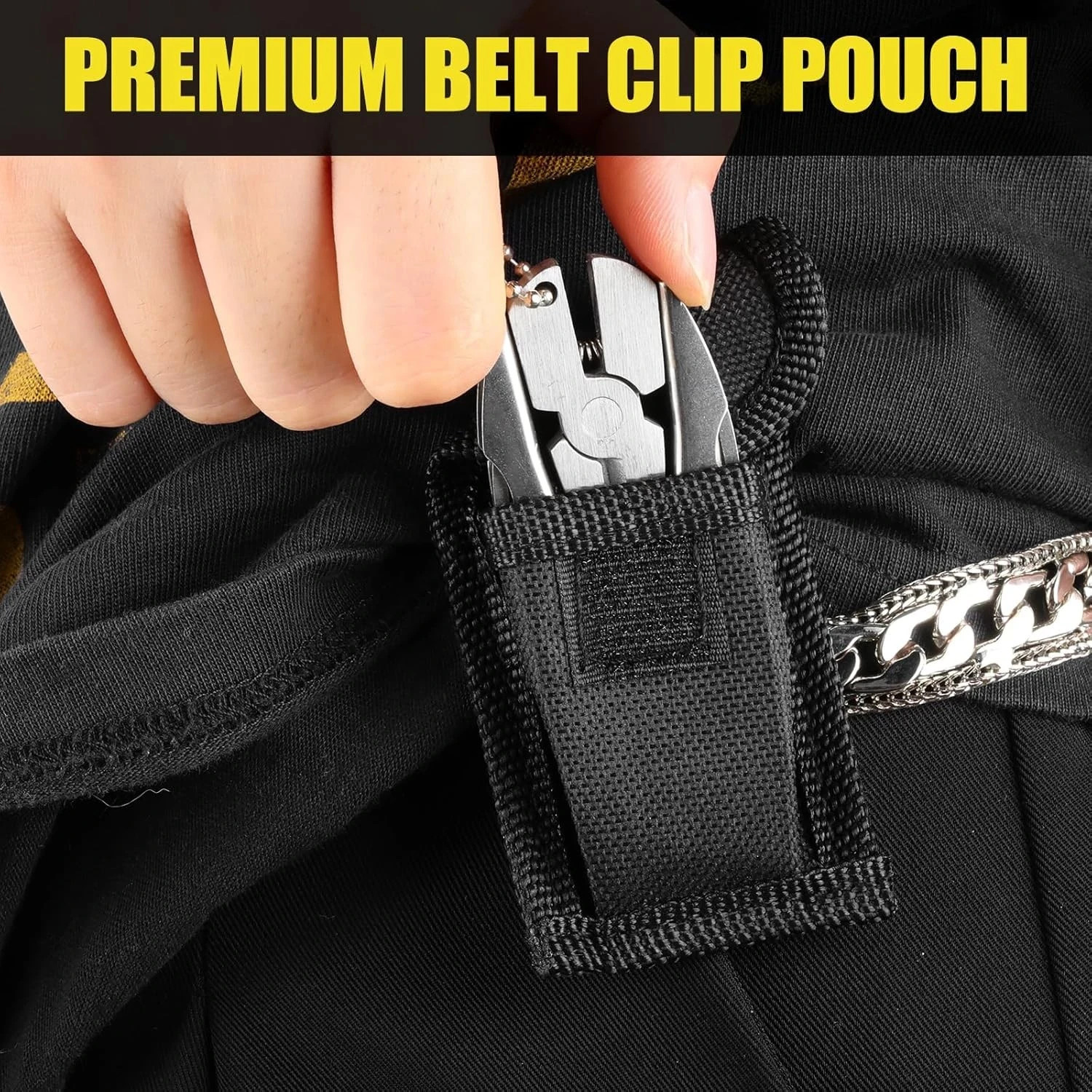 Pocket Multi Tool Pliers Mini Folding Key Chain Fishing Camping Small Pliers Lot