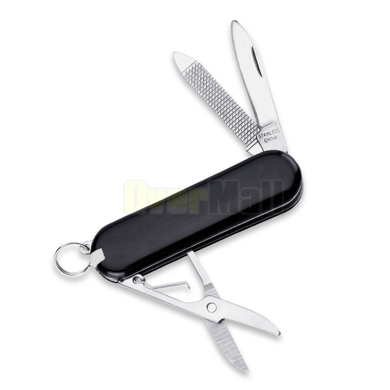 2X Army Knife Mens Pocket Knife Small Folding Camping Mini Survival Tool 3in1