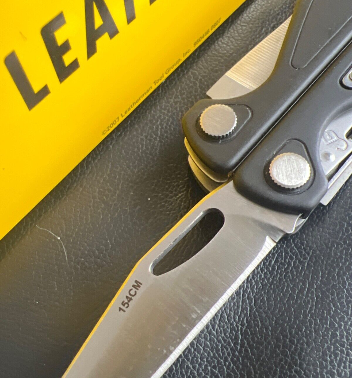 NOS Leatherman Charge ALX 1st Generation New W Box, Papers, Sheath, Extra Bits