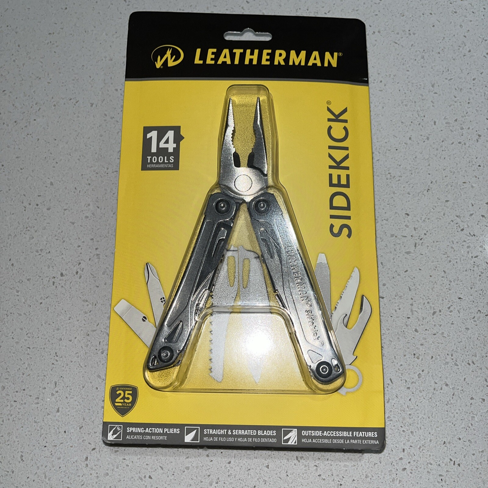 LEATHERMAN, Sidekick Pocket Size Multitool with Spring-Action Pliers and Saw