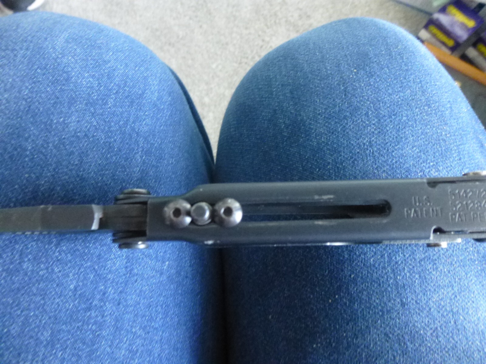 Gerber Black Multi Tool Sliding Plier 5142721 5212844 USA W Black Leather Case