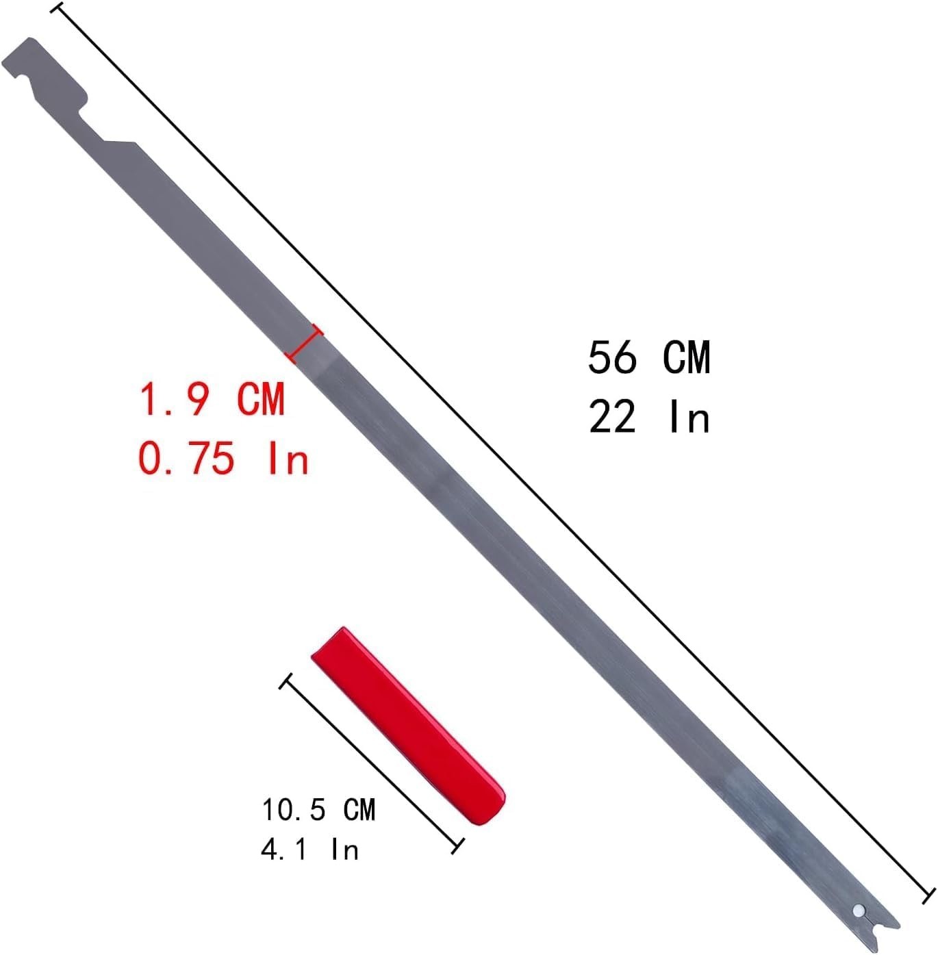 22 inches Slim Jim Tool, Stainless Steel Professional Auto Tool with Clematis…