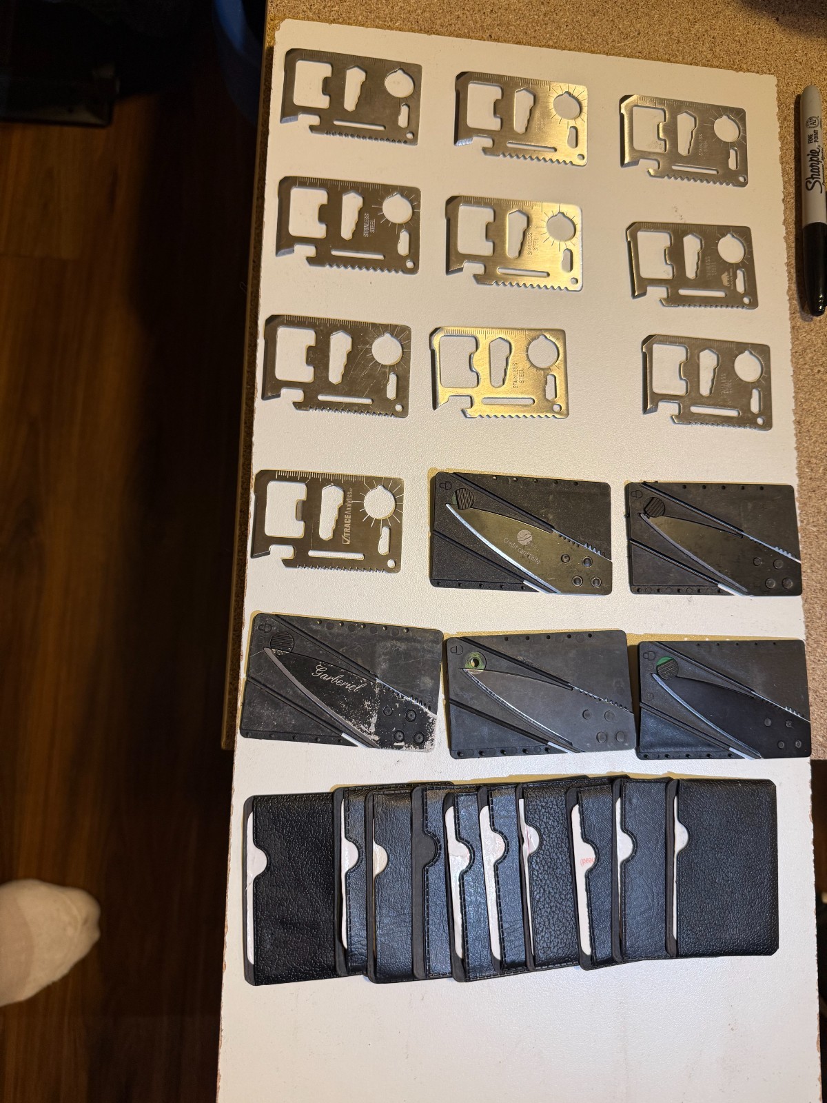 15 MULTIPURPOSE POCKET SURVIVAL TOOLS 4-716-B1-2-2 $4 OBO