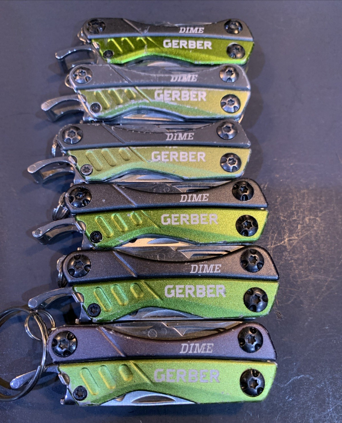 Gerber Dime Multi Tool Lot Of 7 USED
