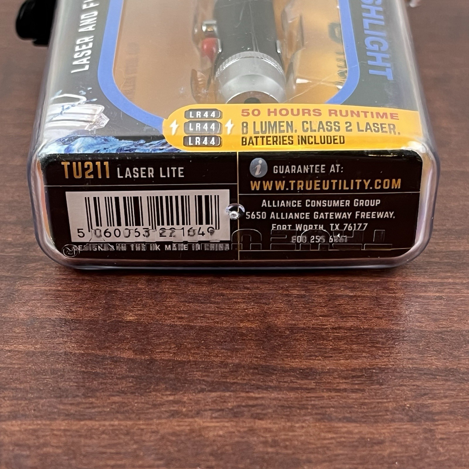 True Utility Laser Lite LED Flashlight and Laser Keychain With Case TU211