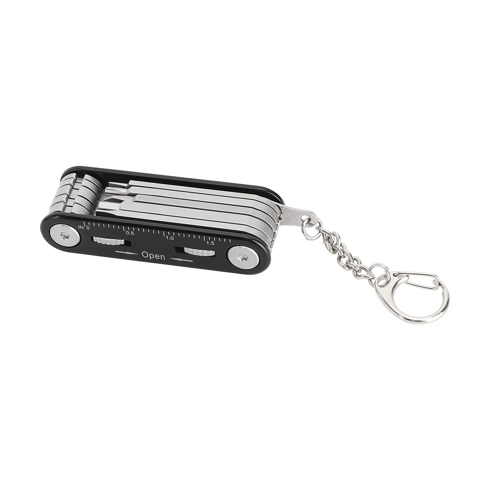 Folding Multi-Tool Set with Allen Wrenches Screwdrivers Compact Tool 3521