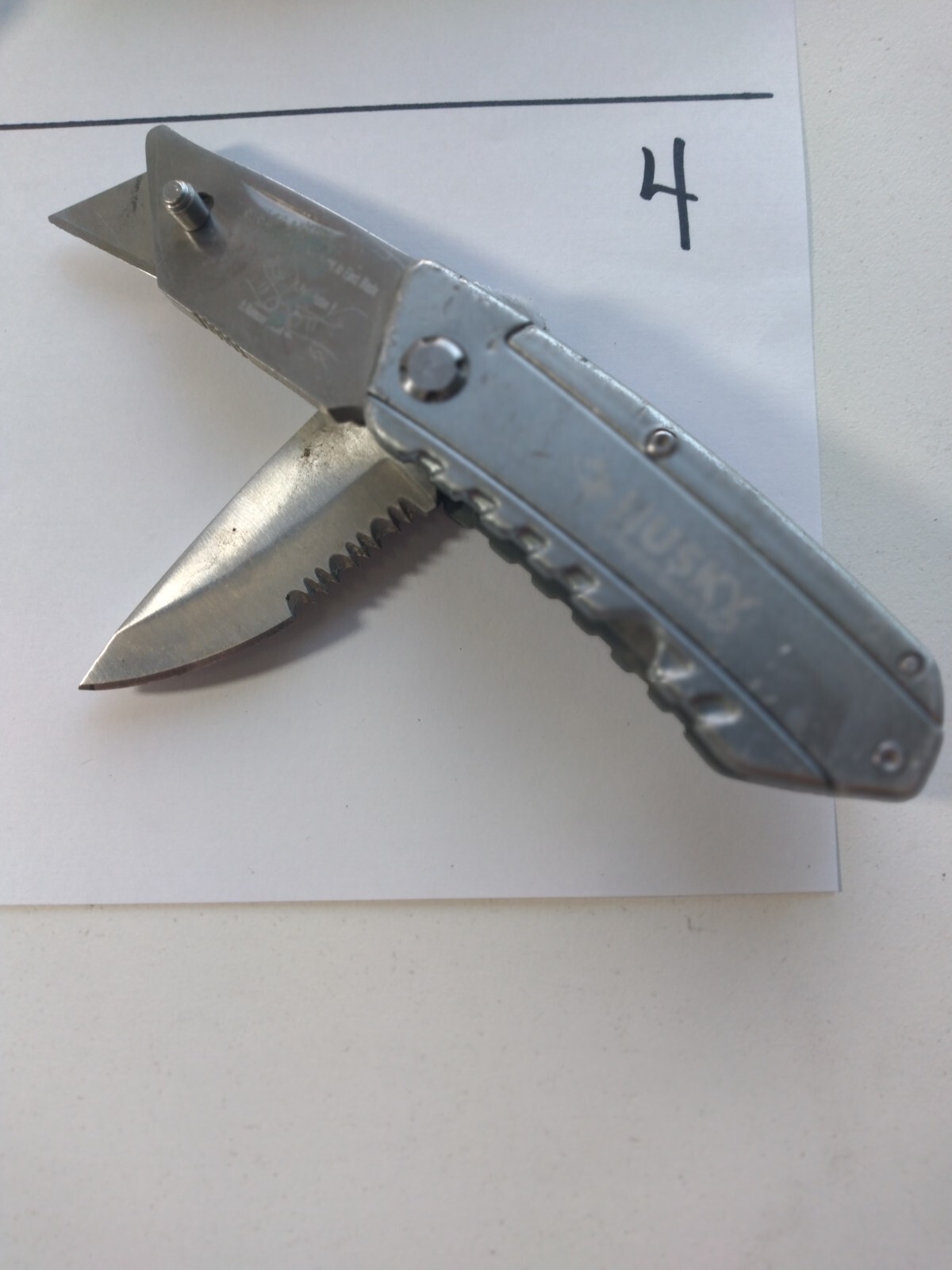 HUSKY, MULTI TOOL FLDING UTIL KNIFE 2 TO CHOOSE FROM $10 EACH OR BEST OFFER WINS