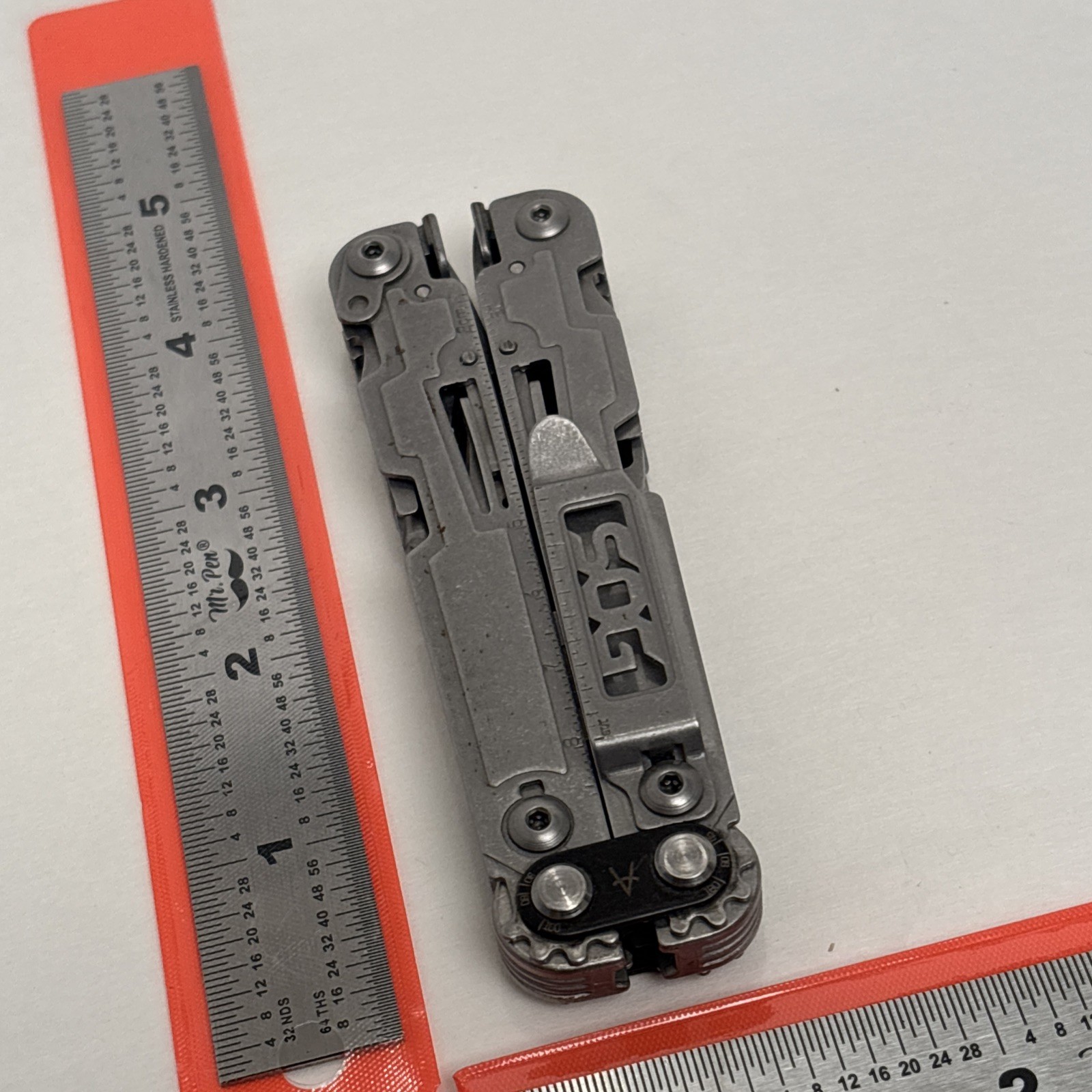 SOG PowerAccess Multi Tool w/ Hex Bit Kit & Sheath Stainless EDC Pliers Knife